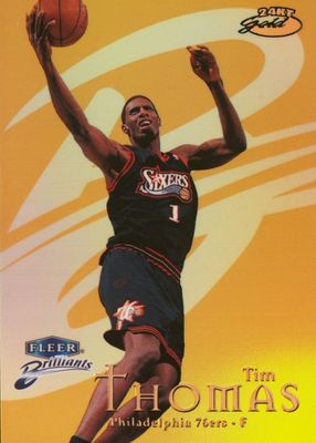 1998 Fleer Brilliants #58TG 24-Karat Gold /24