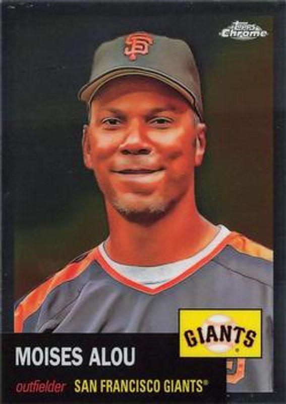 Moises Alou 2022 Topps Chrome Platinum Anniversary #360 Base RAW