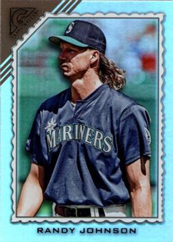 Randy Johnson 2022 Topps Gallery #125 Rainbow Foil RAW