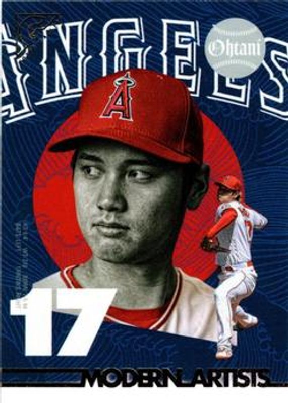 Shohei Ohtani 2022 Topps Gallery #MA-11 Modern Artists RAW