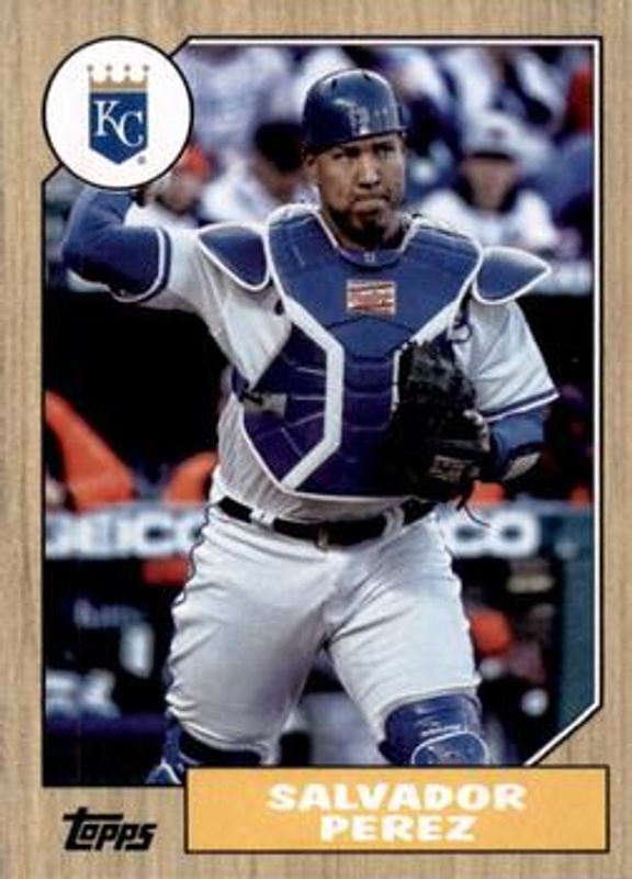 Salvador Perez 2022 Topps Archives #230 Base RAW
