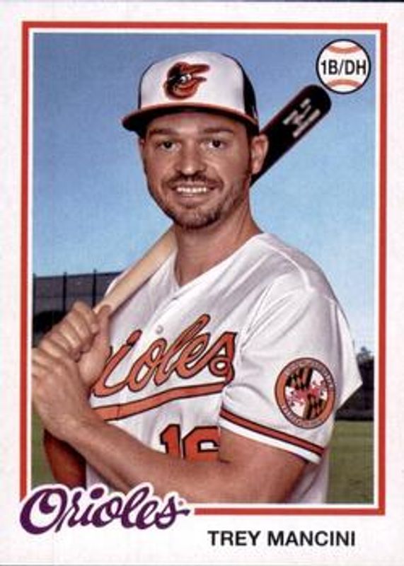 Trey Mancini 2022 Topps Archives #182 Base RAW