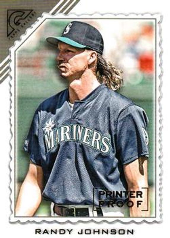 Randy Johnson 2022 Topps Gallery #125 Printer Proof RAW