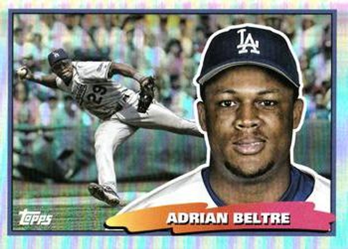 Adrian Beltre 2022 Topps Archives #88BF-34 1988 Topps Big - Foil RAW