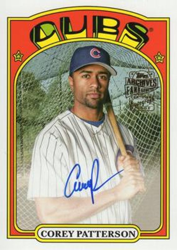 2022 Topps Archives #72FF-CP Fan Favorites Autographs