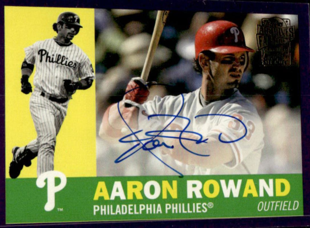 2022 Topps Archives #60FF-AR Fan Favorites Autographs - Purple /150