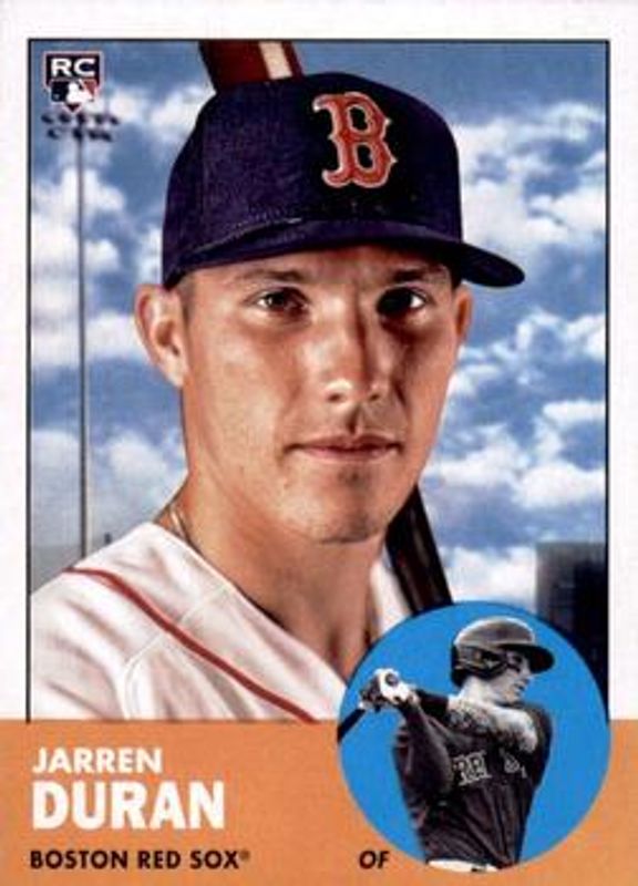Jarren Duran 2022 Topps Archives #88 Base Rookie RAW