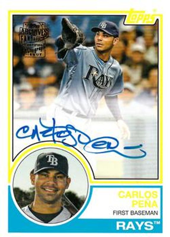 2022 Topps Archives #83FF-CP Fan Favorites Autographs