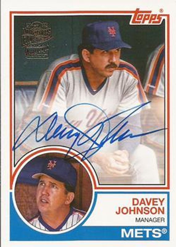 2022 Topps Archives #83FF-DJ Fan Favorites Autographs