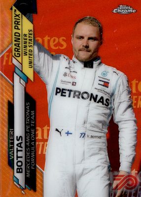 Valtteri Bottas 2021 Topps Chrome Formula 1 #CA-VB