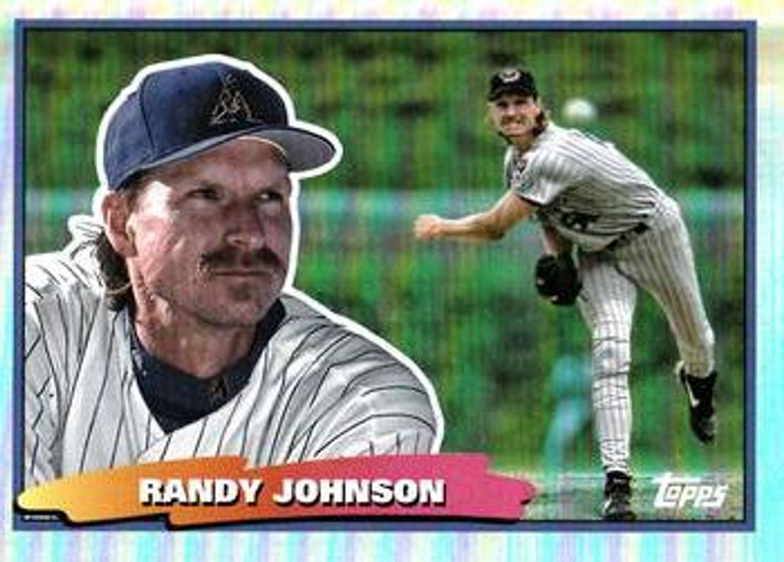 Randy Johnson 2022 Topps Archives #88BF-40 1988 Topps Big - Foil RAW