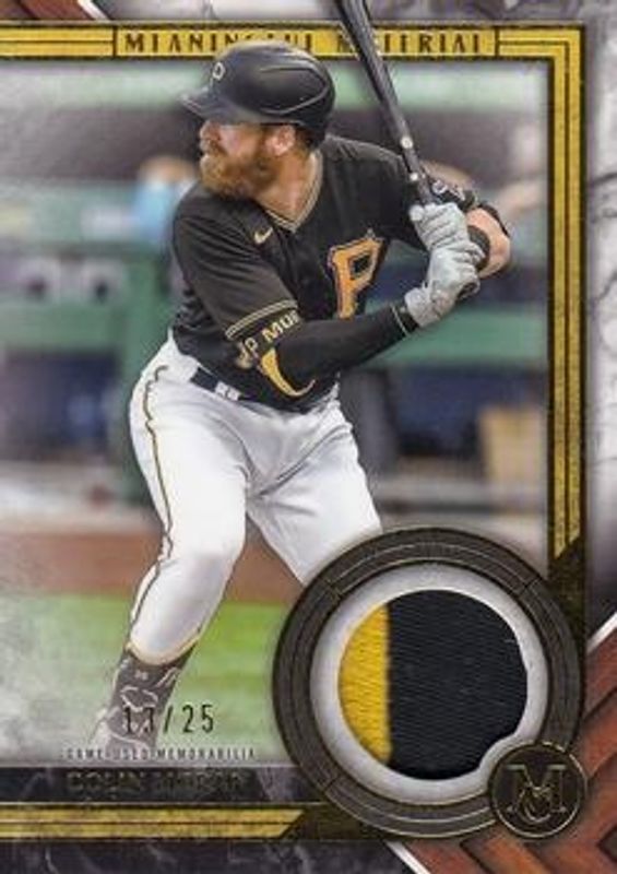 2022 Topps Museum Collection #MMR2-CM Meaningful Materials Relics - Gold /25