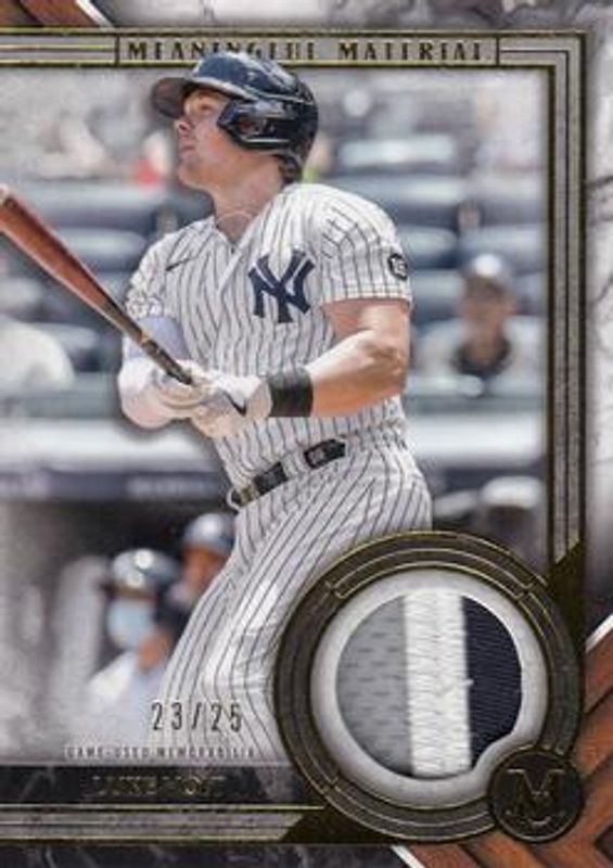 Luke Voit 2022 Topps Museum Collection #MMR1-LV Meaningful Materials Relics - Gold /25 RAW