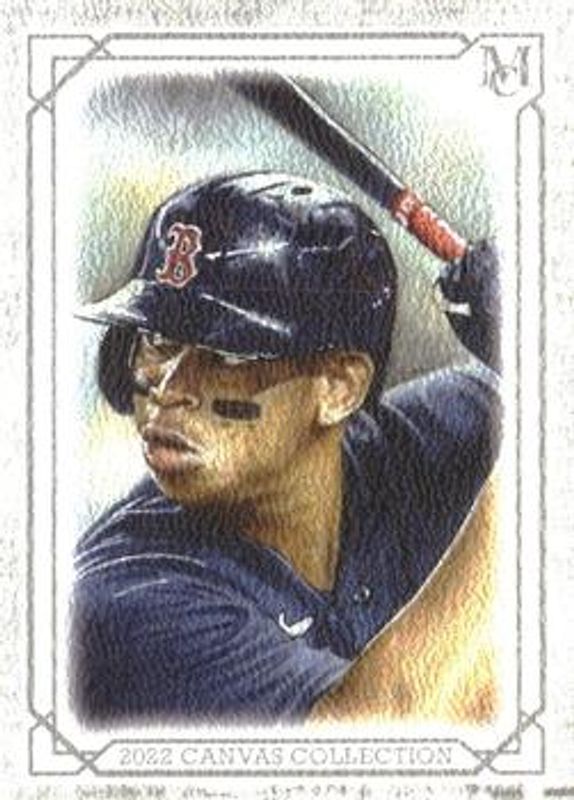 Rafael Devers 2022 Topps Museum Collection #CCR-15 Canvas Collection Reprints RAW