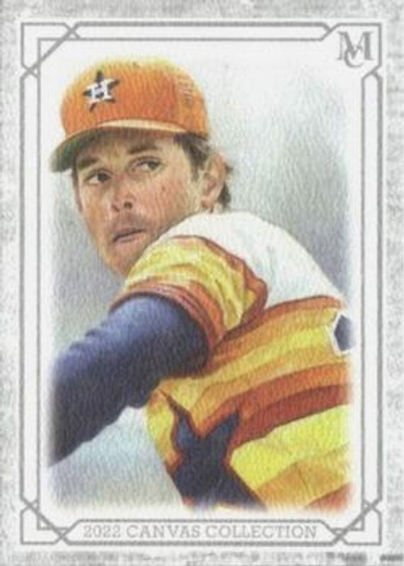 Nolan Ryan 2022 Topps Museum Collection #CCR-34 Canvas Collection Reprints RAW