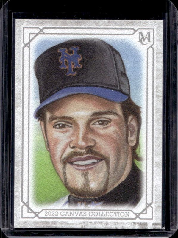 Mike Piazza 2022 Topps Museum Collection #CCR-13 Canvas Collection Reprints RAW