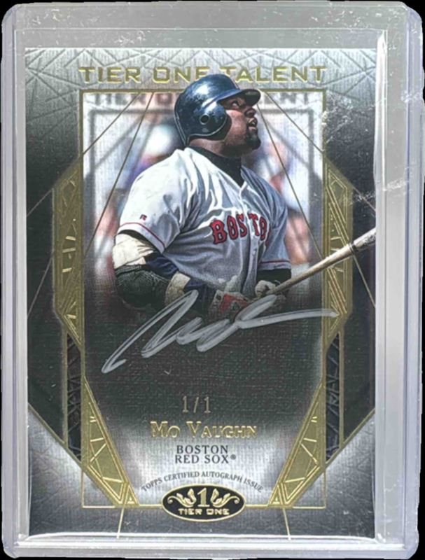 2022 Topps Tier One #T1TA-MV Talent Autographs - Gold Ink /1