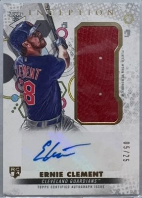 2022 Topps Inception #IBGR-EC Autographs Batting Glove Relic /25
