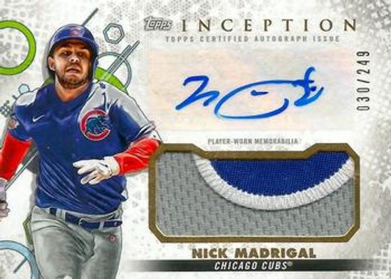 2022 Topps Inception #IAP-NM Autographs - Patch /249