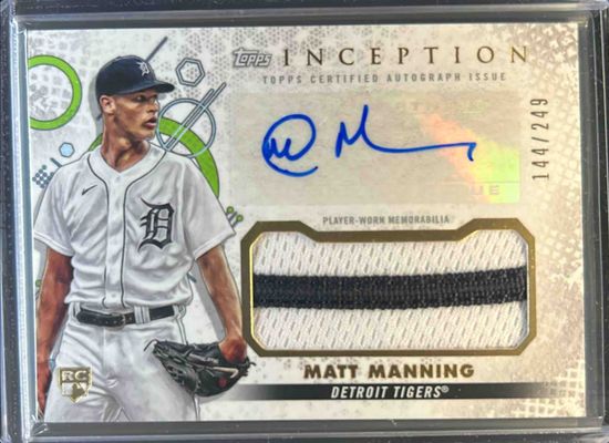2022 Topps Inception #IAP-MM Autographs - Patch /249
