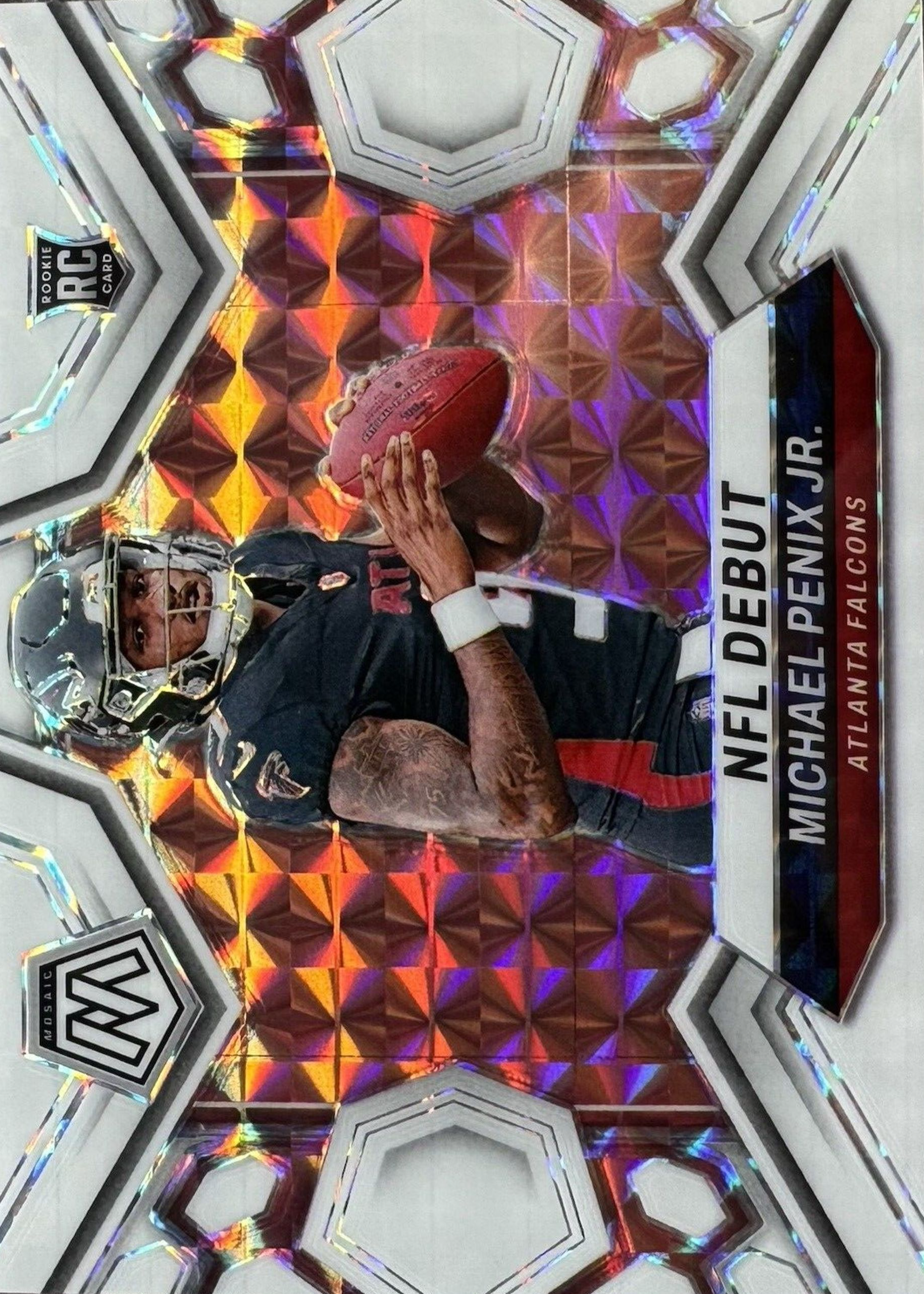 Michael Penix Jr. 2024 Mosaic #274 NFL Debut - White /25 Price