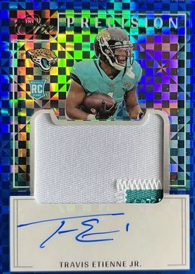 2021 One #314 Precision Rookie Patch Autographs - Blue (/35)