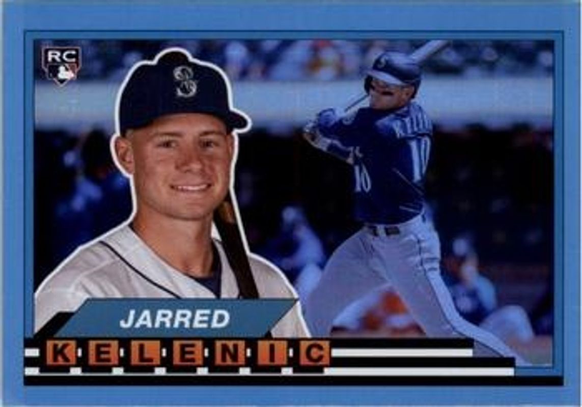 Jarred Kelenic 2021 Topps Archives #89BF-41 1989 Topps Big Foil - Blue Rookie RAW