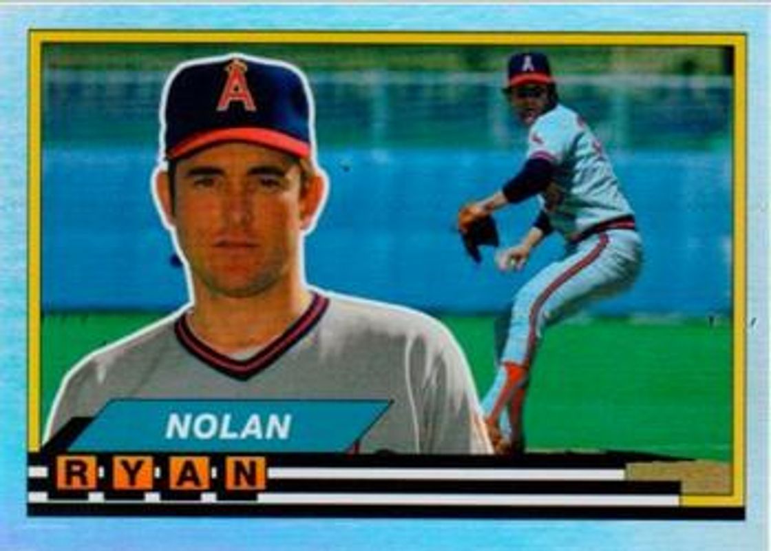 Nolan Ryan 2021 Topps Archives #89BF-6 1989 Topps Big Foil RAW