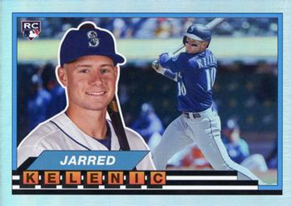 Jarred Kelenic 2021 Topps Archives #89BF-41 1989 Topps Big Foil Rookie RAW