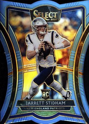 2019 Select #115 Premier Level Light Blue Die-Cut /99