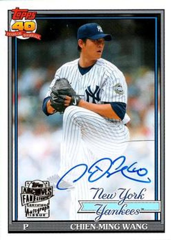 2021 Topps Archives #FFA-CM Fan Favorites Autographs
