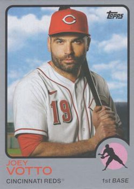 Joey Votto 2021 Topps Archives #102 Silver /99 RAW