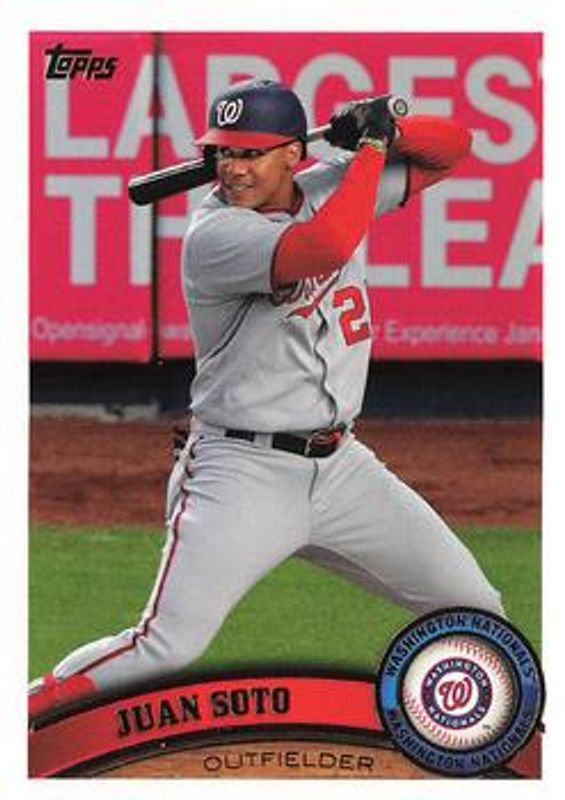 Juan Soto 2021 Topps Archives #274 Base RAW