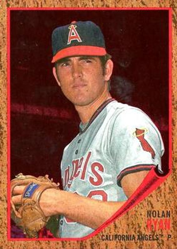 Nolan Ryan 2021 Topps Archives #72 Red Hot Foil /50 RAW
