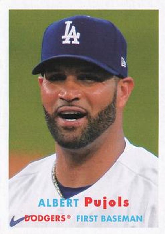Albert Pujols 2021 Topps Archives #42 Base RAW