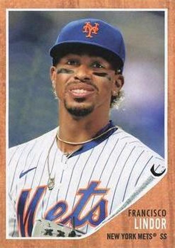 Francisco Lindor 2021 Topps Archives #62 Base RAW