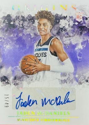 2020 Origins #RA-MCD Rookie Autographs - Blue /49