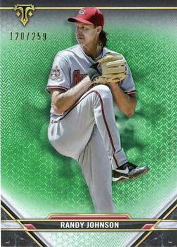 Randy Johnson 2021 Topps Triple Threads #51 Emerald /259 RAW