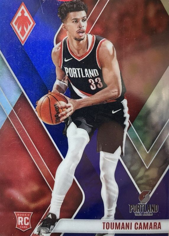 Toumani Camara 2023 Phoenix #269 International Blue /35 Rookie RAW