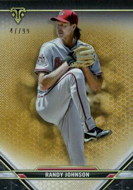 Randy Johnson 2021 Topps Triple Threads #51 Gold /99 RAW
