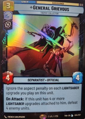 2024 Twilight of the Republic #34 Foil