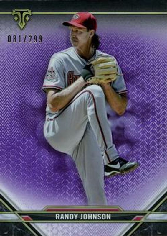 Randy Johnson 2021 Topps Triple Threads #51 Amethyst /299 RAW