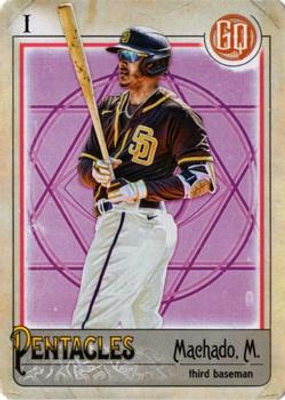 Manny Machado 2021 Topps Gypsy Queen #TOD-20 Tarot of the Diamond RAW