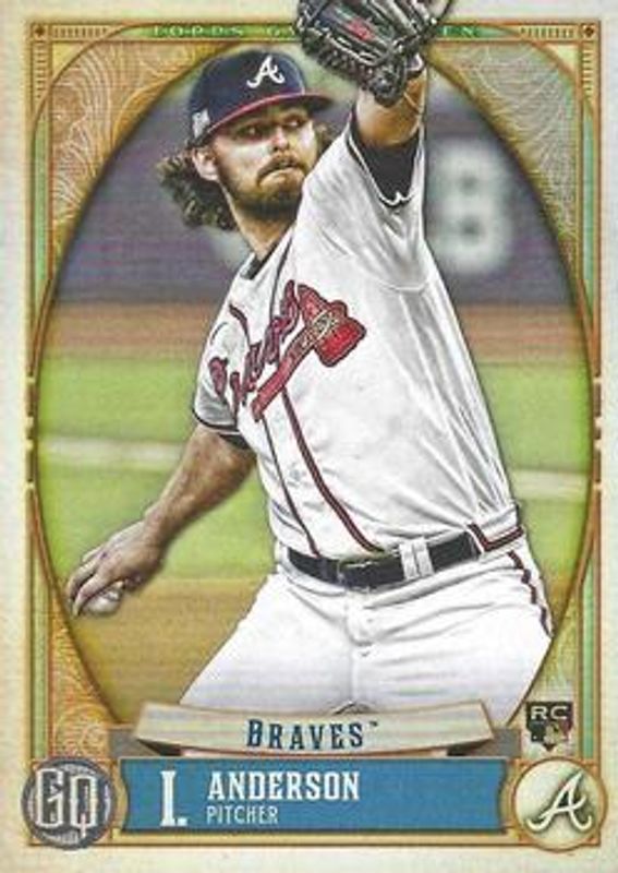 Ian Anderson 2021 Topps Gypsy Queen #226 Base Rookie RAW