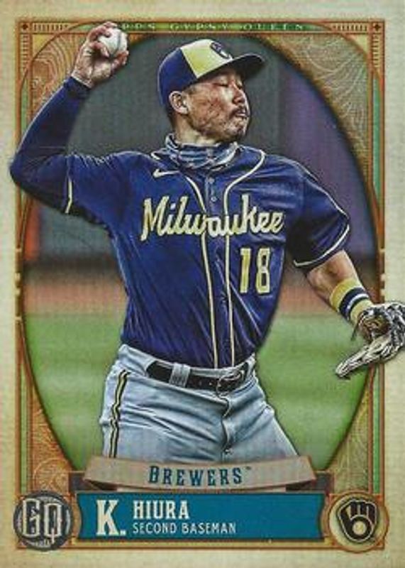 Keston Hiura 2021 Topps Gypsy Queen #103 Base RAW