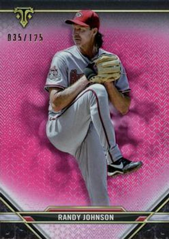 Randy Johnson 2021 Topps Triple Threads #51 Tourmaline /125 RAW