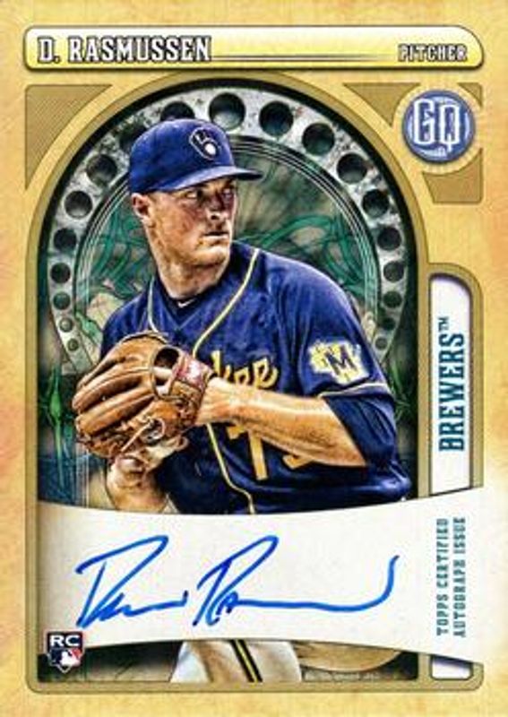 Drew Rasmussen 2021 Topps Gypsy Queen #GQA-DR Autographs Rookie RAW