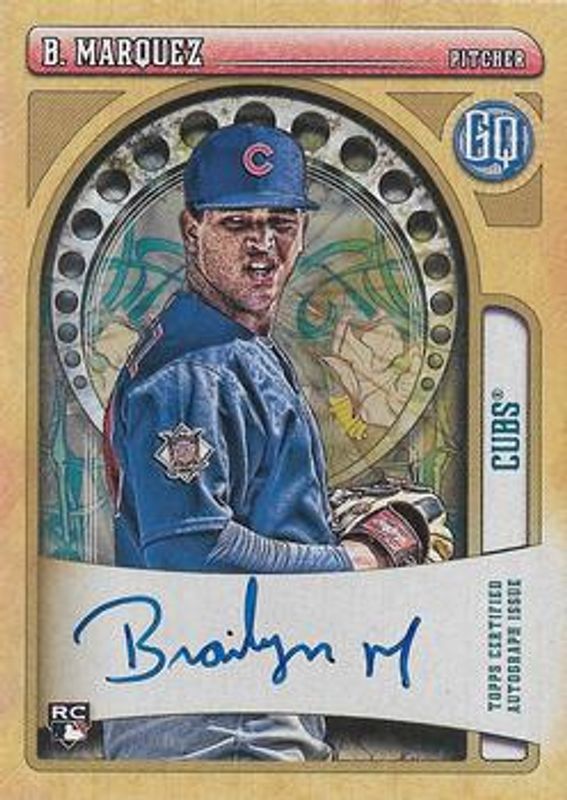 Brailyn Marquez 2021 Topps Gypsy Queen #GQA-BM Autographs Rookie RAW