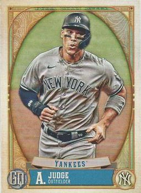 Aaron Judge 2021 Topps Gypsy Queen #212 Base RAW