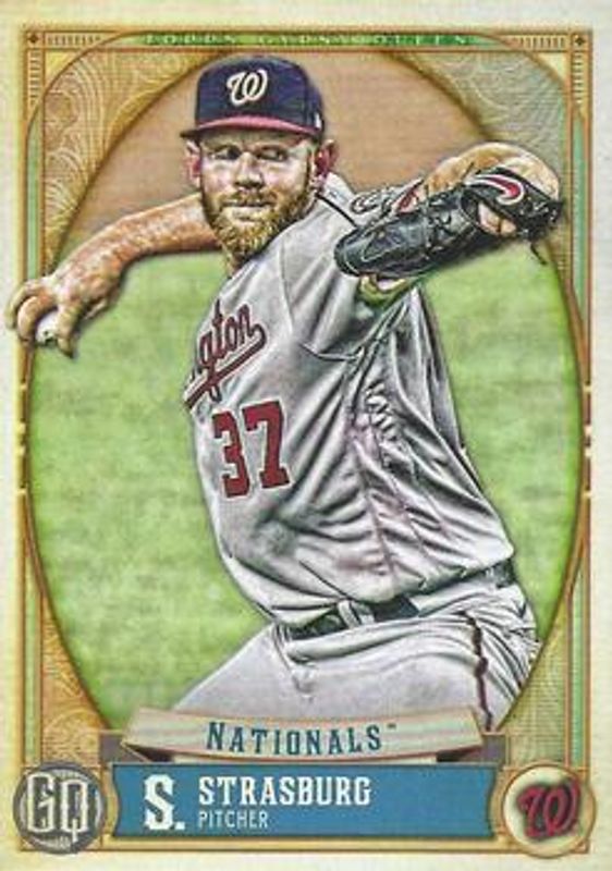 Stephen Strasburg 2021 Topps Gypsy Queen #170 Base RAW